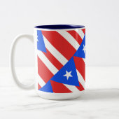 Tasse 2 Couleurs Indicateur Porto Rico (Gauche)