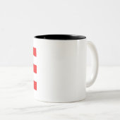 Tasse 2 Couleurs Indicateur Porto Rico (Devant droit)