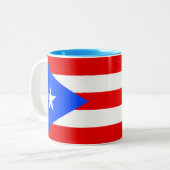 Tasse 2 Couleurs Indicateur Porto Rico (Devant gauche)