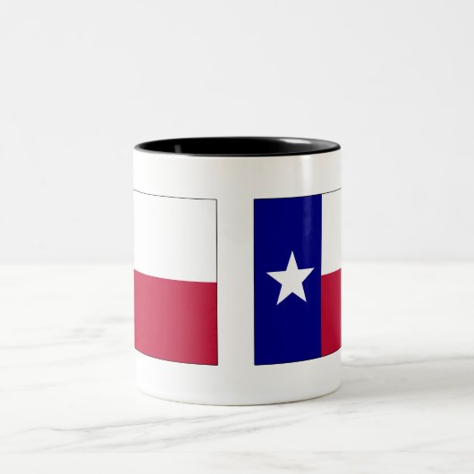 Tasse 2 Couleurs Indicateur Texas Lone Star (Centre)
