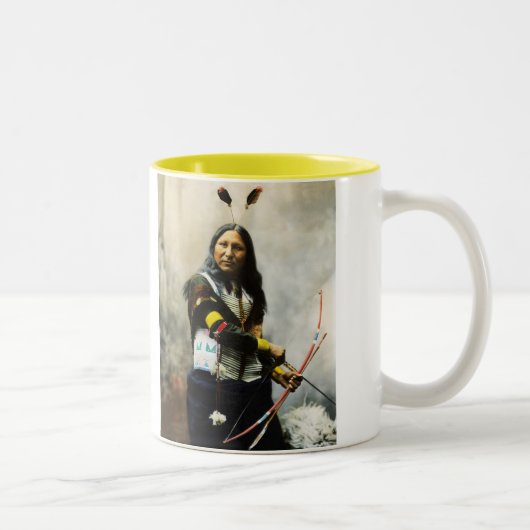 Tasse 2 Couleurs Indien 'Shout At' (Droit)