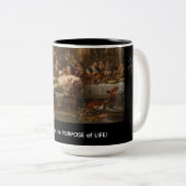 Tasse 2 Couleurs Indulgence is the Purpose of Life (Devant droit)