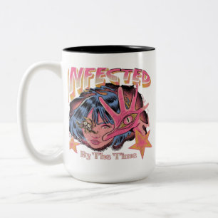 Tasse 2 Couleurs Infecté par le temps Rétro Café esthétique Anime
