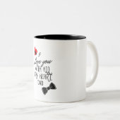 Tasse 2 Couleurs Infinite Love for Dad (Devant droit)