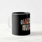 Tasse 2 Couleurs Infirmière Dialyse Fière Profession Professionnell (Devant gauche)