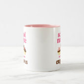 Tasse 2 Couleurs Infirmière drôle d'école (Centre)