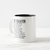Tasse 2 Couleurs Infirmière éducatrice (Devant gauche)