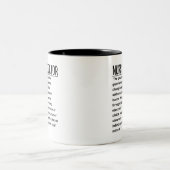Tasse 2 Couleurs Infirmière éducatrice (Centre)