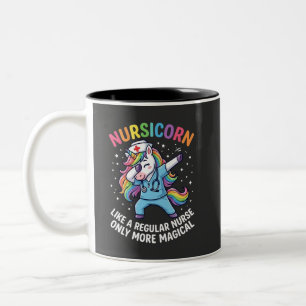 Tasse 2 Couleurs Infirmière Licorne Énergie Lumineuse et Magique
