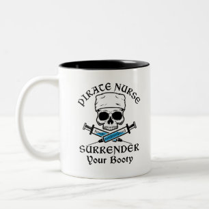 Tasse 2 Couleurs Infirmière Pirate Rendez Votre Grotte