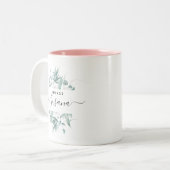 Tasse 2 Couleurs Infirmière sur mesure Grad Infirmière école de soi (Devant gauche)