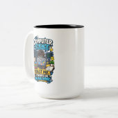 Tasse 2 Couleurs Informatique Humour Programmeur – Croyez-moi (Devant gauche)