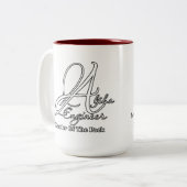 Tasse 2 Couleurs Ingénieur Alpha (Devant gauche)
