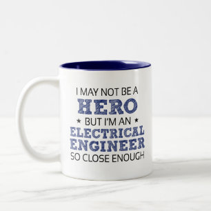 Tasse 2 Couleurs Ingénieur électrique Humour nouveauté