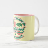 Tasse 2 Couleurs Inglewood, Californie (Devant droit)