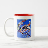 Tasse 2 Couleurs Insignes d'escadron (Gauche)
