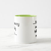 Tasse 2 Couleurs Insolvabilité Gestionnaire de praticien Cruel Drôl (Centre)