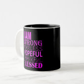 Tasse 2 Couleurs Inspirant - Affirmation (Devant gauche)