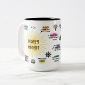 Tasse 2 Couleurs Inspiration de l'état d'esprit actuel (Devant gauche)