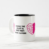 Tasse 2 Couleurs Inspiration et affection (Devant gauche)