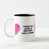 Tasse 2 Couleurs Inspiration et affection (Gauche)