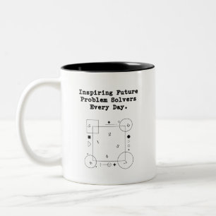 Tasse 2 Couleurs Inspirer les futurs résolveurs   Mentor quotidien 