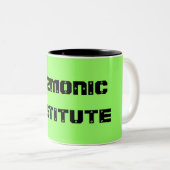 Tasse 2 Couleurs Institut de Gizmonic (Devant droit)