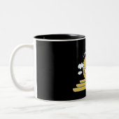 Tasse 2 Couleurs instructeur de vol | Flying School | Diplômé | Pro (Gauche)