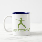Tasse 2 Couleurs Instructeur de yoga (Gauche)