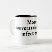 Tasse 2 Couleurs Insulte de Coriolanus (version 16thC) (Devant gauche)