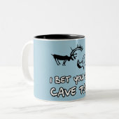 Tasse 2 Couleurs Insulte drôle (Devant gauche)