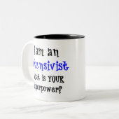 Tasse 2 Couleurs intensiviste (Devant gauche)