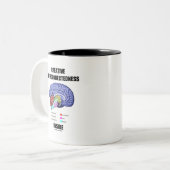 Tasse 2 Couleurs Intérieur créatif d'interconnexité (cerveau) (Devant gauche)