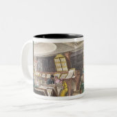 Tasse 2 Couleurs Intérieur dépôt d'Ackermann du "des arts, Lit (Devant gauche)