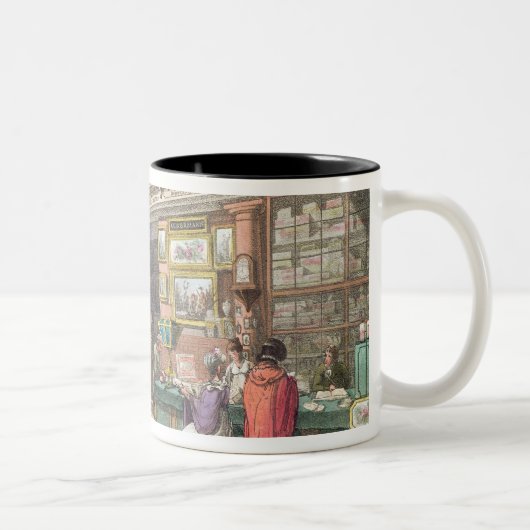 Tasse 2 Couleurs Intérieur dépôt d'Ackermann du "des arts, Lit (Droit)