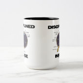 Tasse 2 Couleurs Intérieur discipliné de l'oeil (i) (humour (Centre)