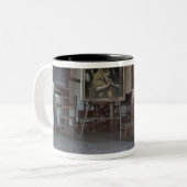 Tasse 2 Couleurs Intérieur du studio d'El Greco (Devant gauche)