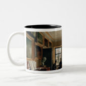 Tasse 2 Couleurs Intérieur d'un manoir, 1830s (Gauche)