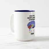 Tasse 2 Couleurs Intérieur neurologique créatif de colloque (Devant gauche)