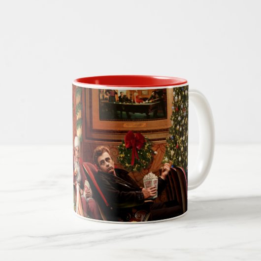 Tasse 2 Couleurs Intermède de Noël (Devant droit)