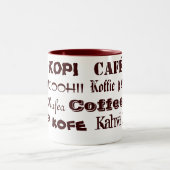 Tasse 2 Couleurs International du café (Centre)