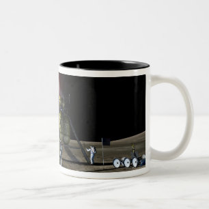 Tasse 2 Couleurs Interprétation d'artiste d'un nouveau vaisseau