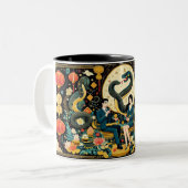 Tasse 2 Couleurs Interprétation de l'Imaginaire de l'année lunaire (Devant gauche)