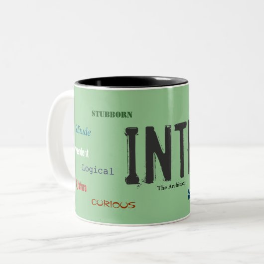 Tasse 2 Couleurs INTP - Customisé (Devant gauche)