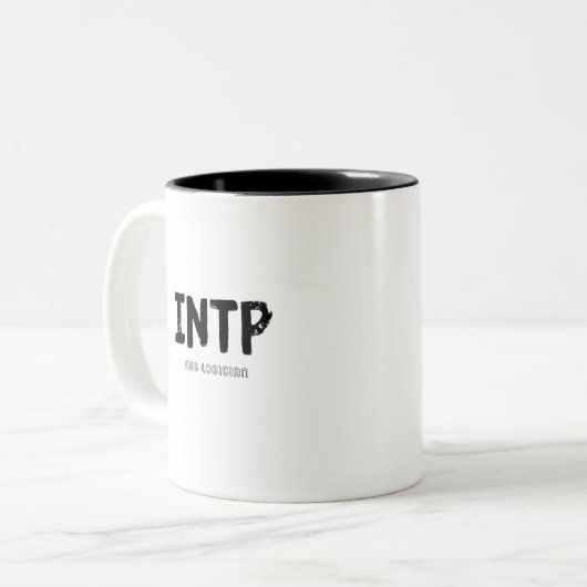 Tasse 2 Couleurs INTP - The Logician (Black) (Devant gauche)
