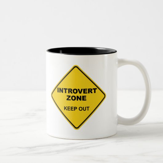 Tasse 2 Couleurs Introduire une zone de garder en dehors (Droit)