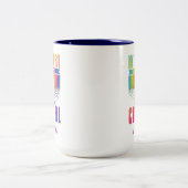 Tasse 2 Couleurs Introvertir mais volonté de discuter de Crystal Cu (Centre)