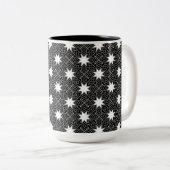 Tasse 2 Couleurs INV géométrique étoile (Devant droit)