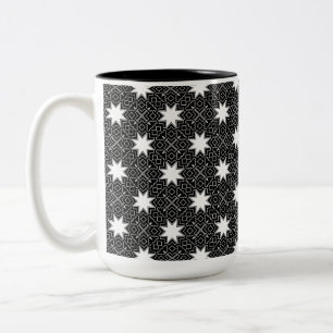 Tasse 2 Couleurs INV géométrique étoile
