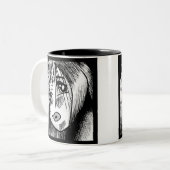 Tasse 2 Couleurs Investigation de Ragdoll (Devant gauche)